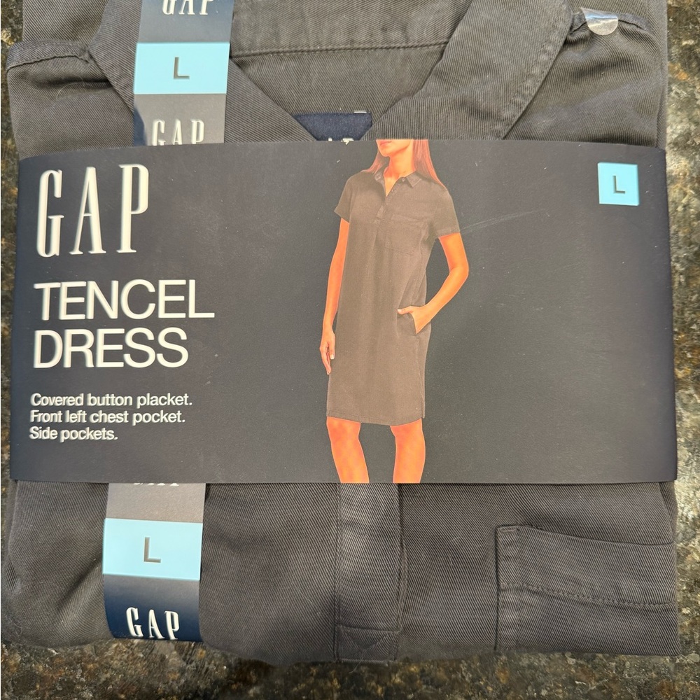 GAP Gray Tencel Dress